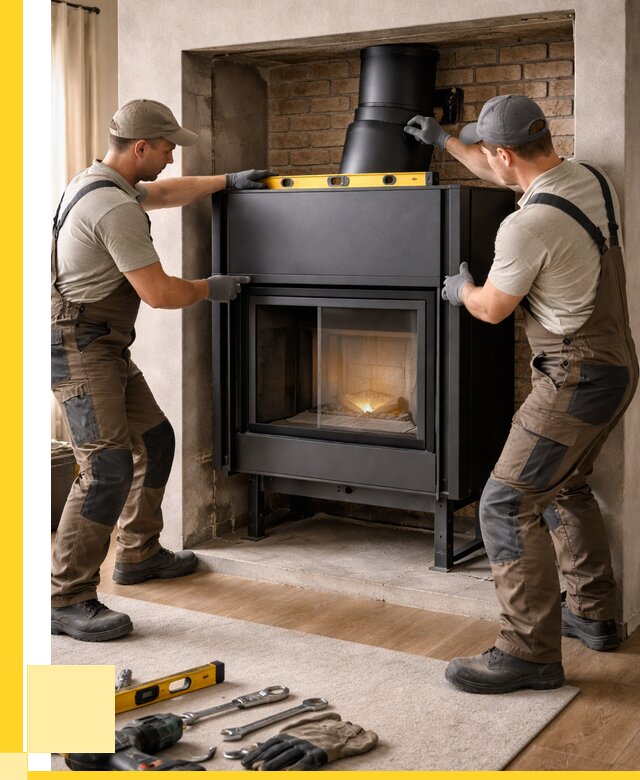 Установка каминных топок в Пушкине под ключ от 18671 р. | ЭриданПшк