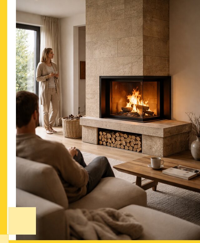 Угловые камины из кирпича установка в Пушкине от 155595 р. ЭриданПшк