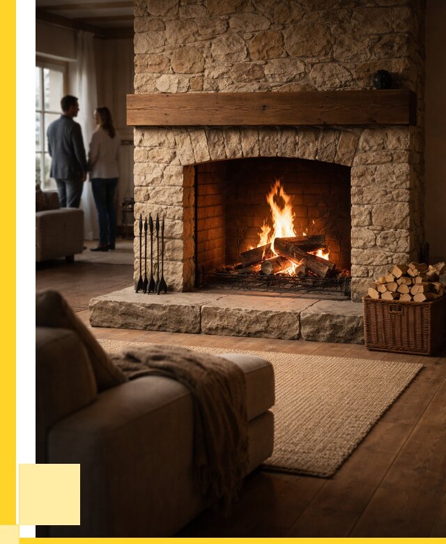 Открытые камины под ключ в Пушкине от 155595 р. ЭриданПшк