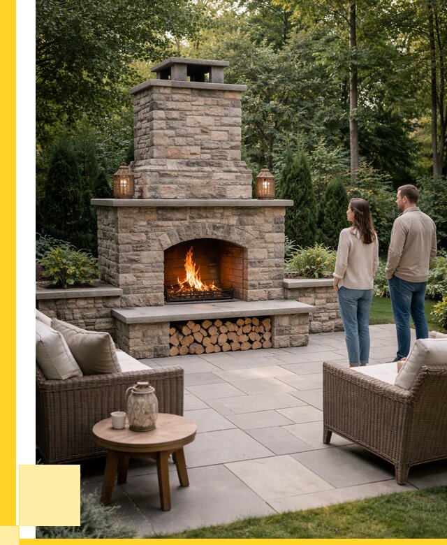 Уличные камины из кирпича в Пушкине от 155595 р. | ЭриданПшк