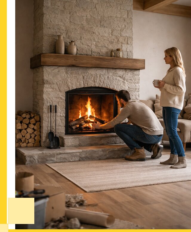 Камины для загородного дома в Пушкине от 363055 р., ЭриданПшк