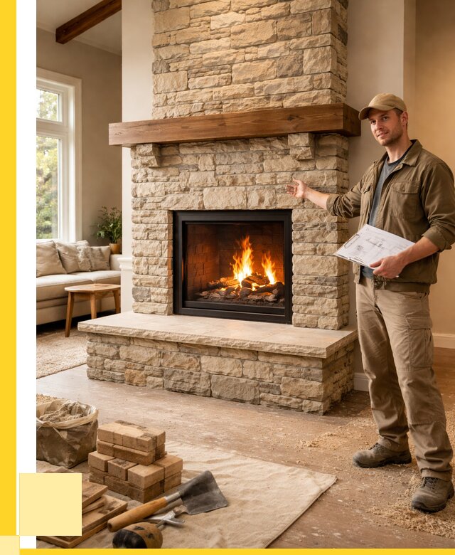 Камины под ключ в Пушкине от 186714 р. | ЭриданПшк — установка