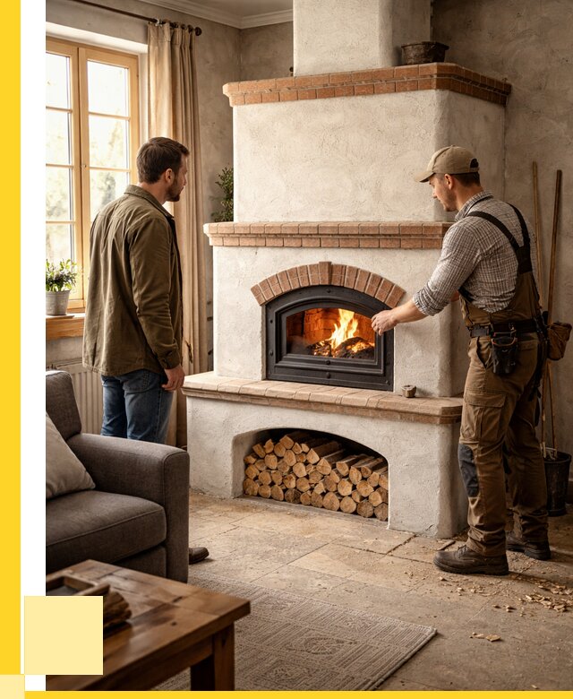 Печи камины в Пушкине: кирпичные, изразцовые от 62238 р. | ЭриданПшк