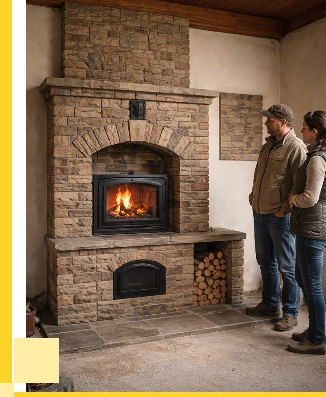 Кирпичная печь под ключ в Пушкине от 155595 р. | ЭриданПшк