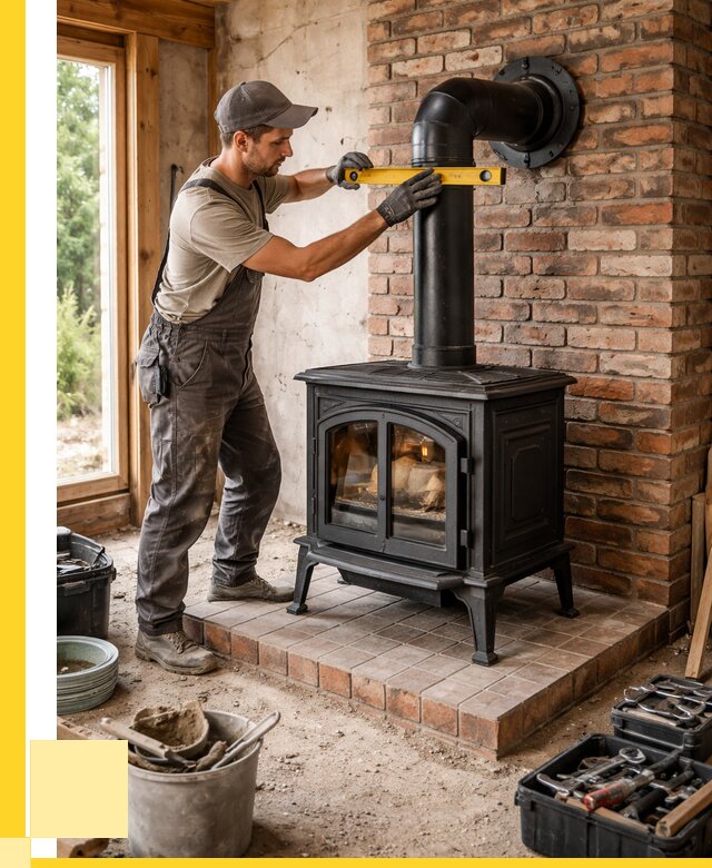 Монтаж печей установка банной печи в Пушкине от 15560 р. | ЭриданПшк