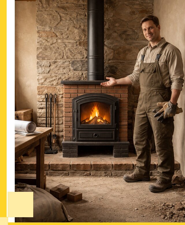 Печи отопительные из кирпича в Пушкине от 82984 р., ЭриданПшк