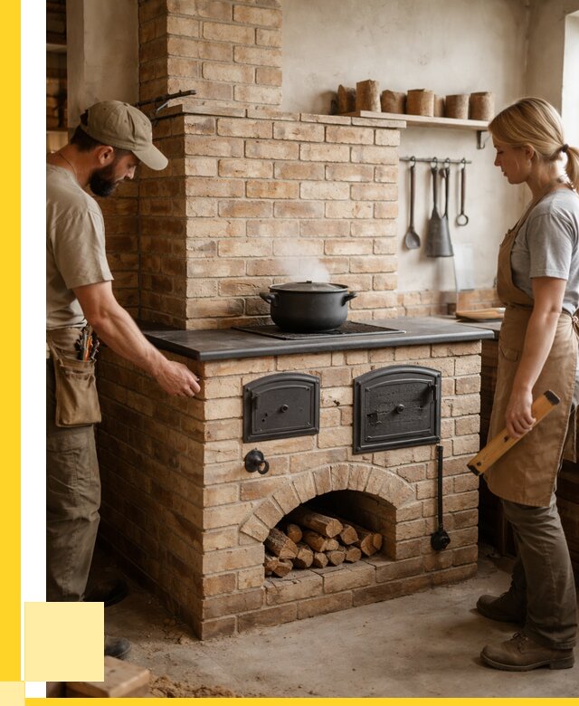 Варочно отопительные печи в Пушкине от 93357 р. | ЭриданПшк