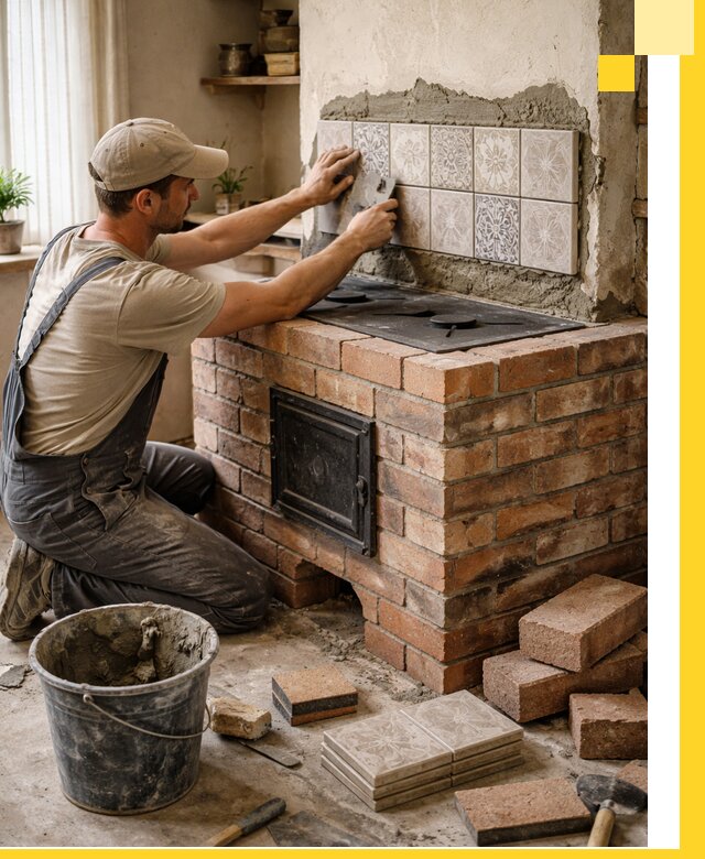 Печи с плитой на заказ монтаж гарантия и сервис в Пушкине