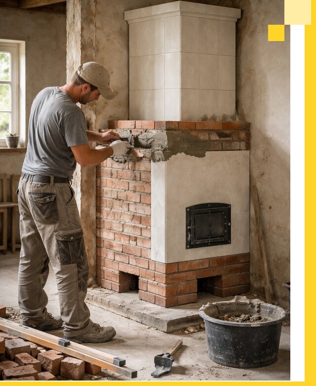 Изготовление и установка печей-голландок под ключ в Пушкине