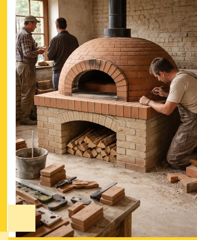 Помпейская печь дровяная для пиццы в Пушкине | ЭриданПшк от 207460 р.