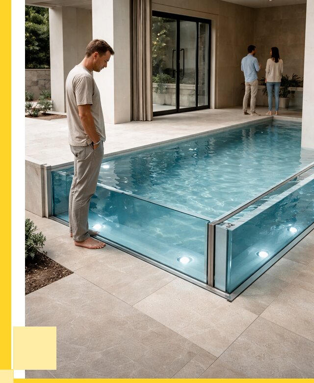 Стеклянные бассейны в Пушкине от 1244760 р. | ЭриданПшк — мозаика