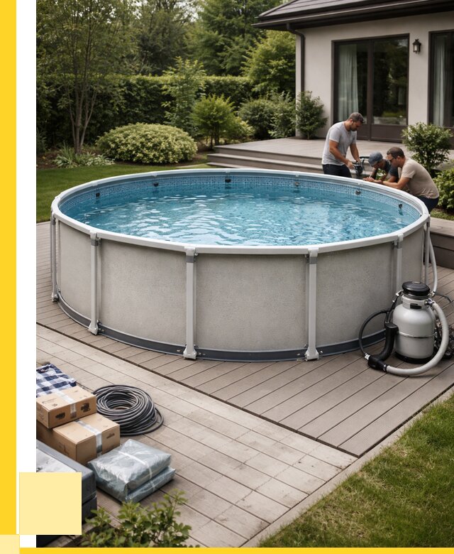 Купить каркасные бассейны в Пушкине от 46679 р. | ЭриданПшк