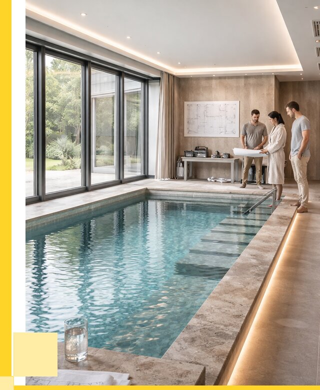 Закрытые бассейны под ключ в Пушкине от 2593250 р. | ЭриданПшк