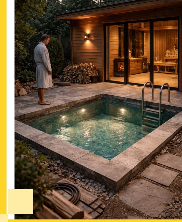 Бани с бассейном под ключ в Пушкине от 98544 р. | ЭриданПшк