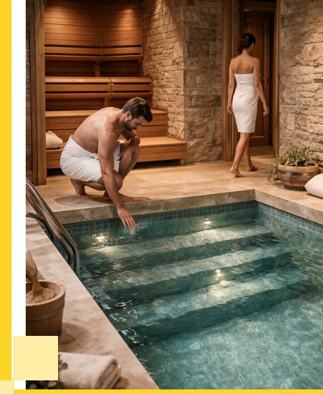 Сауна с бассейном под ключ в Пушкине от 124476 р., ЭриданПшк