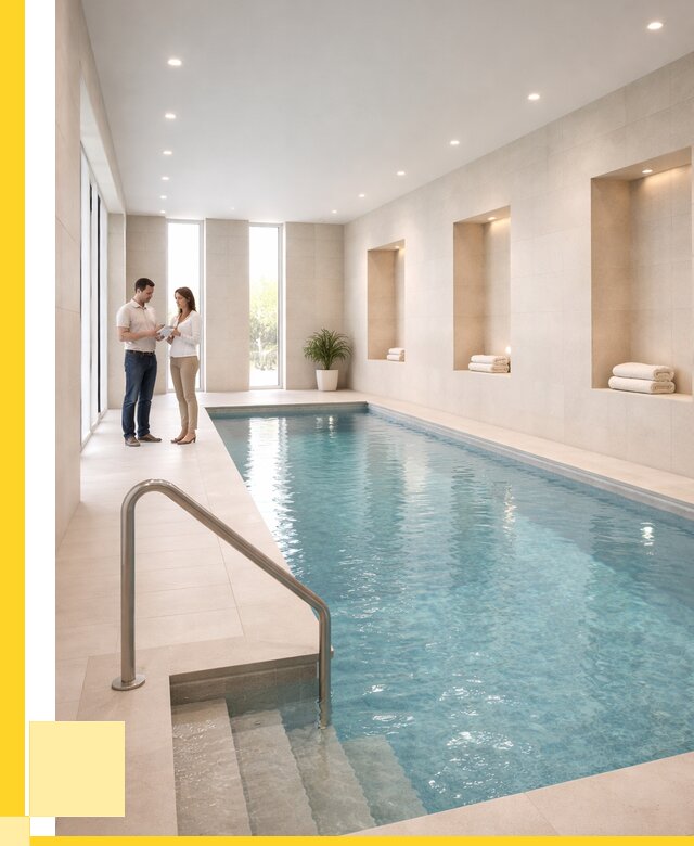 Бассейны в помещении под ключ в Пушкине от 1555950 р. | ЭриданПшк