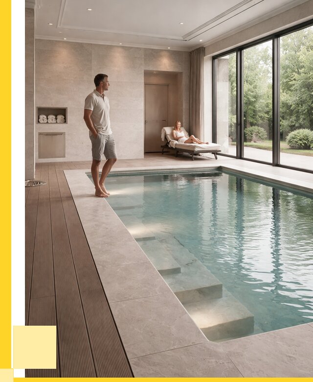 Бассейны в коттедже под ключ в Пушкине от 1244760 р. | ЭриданПшк