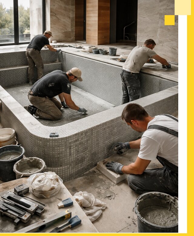 Строительство и установка СПА бассейнов под ключ в Пушкине