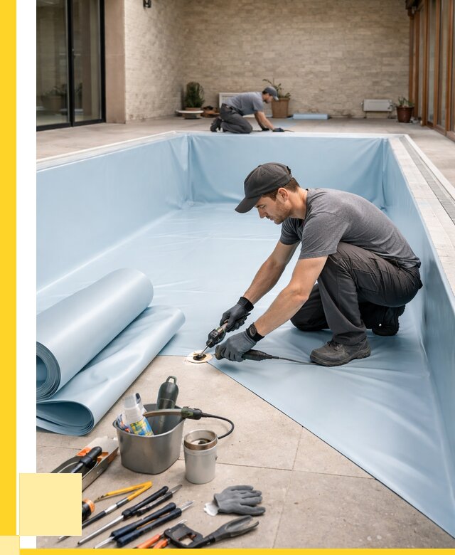 Пленка ПВХ для бассейнов в Пушкине от 2593 р. | ЭриданПшк