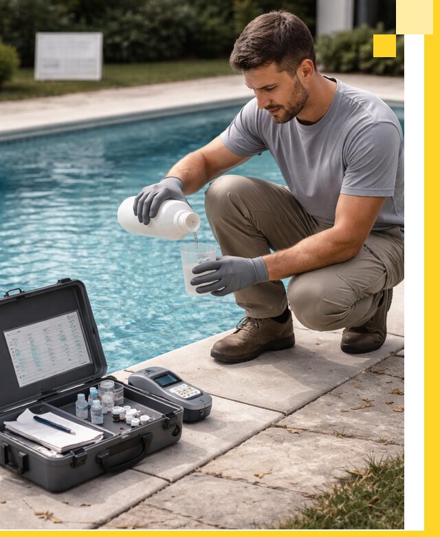 Профессиональная дезинфекция воды в бассейне в Пушкине