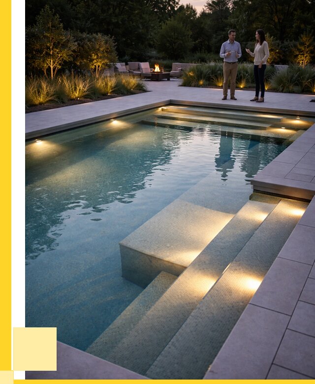 Освещение бассейнов в Пушкине под ключ от 25933 р. | ЭриданПшк