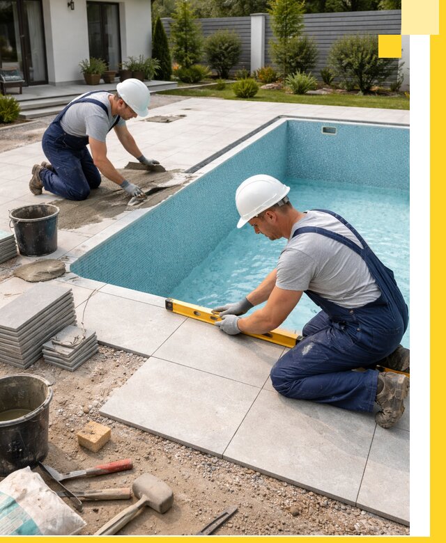 Строительство и монтаж плавательных бассейнов под ключ в Пушкине