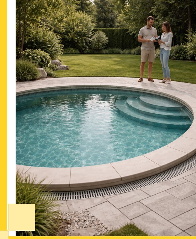 Круглые каркасные бассейны купить в Пушкине от 259325 р. | ЭриданПшк