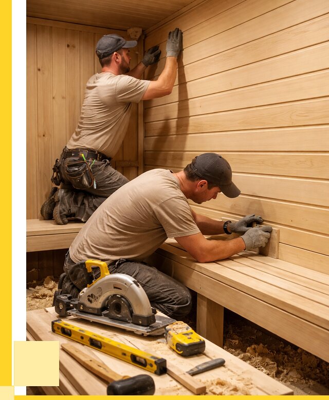 Обшивка саун вагонкой в Пушкине от 2593 р. | ЭриданПшк