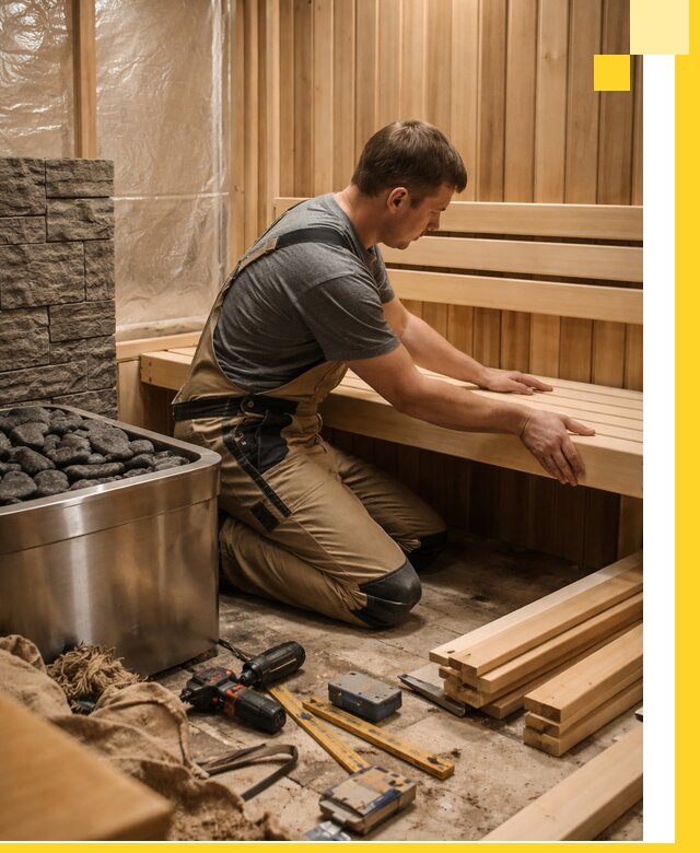 Сауны для дома под ключ с проектированием и монтажом в Пушкине