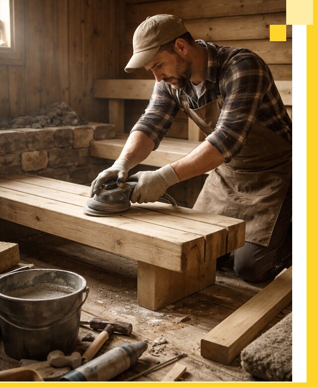 Ремонт бань под ключ в Пушкине с гарантией качества и сроков