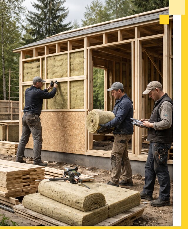 Проектирование и строительство каркасных бань в Пушкине под ключ