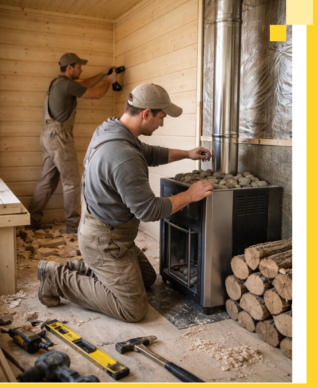 Строительство деревянных бань под ключ в Пушкине проекты и монтаж