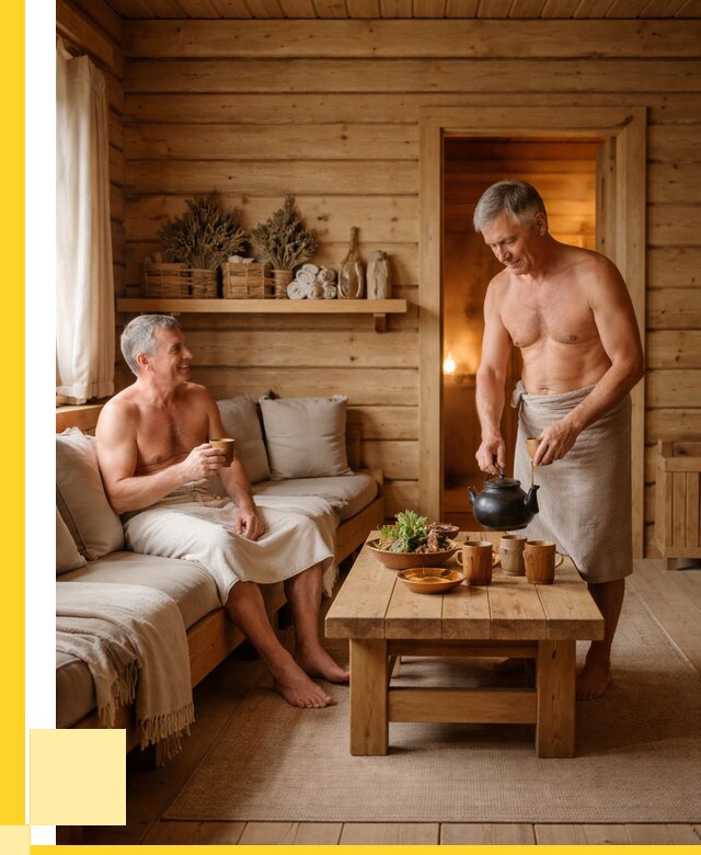 Бани с комнатой отдыха под ключ в Пушкине от 466785 р. | ЭриданПшк