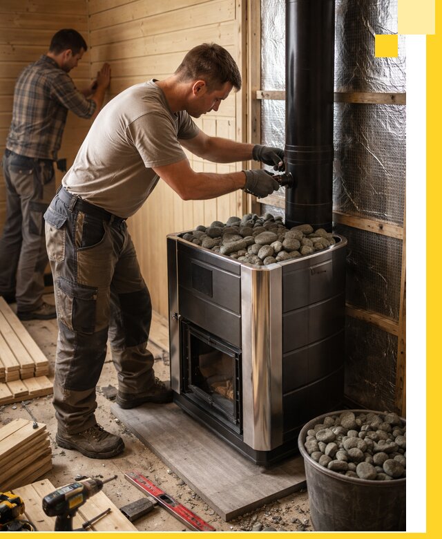 Проектирование и строительство парилок для бани в Пушкине под ключ