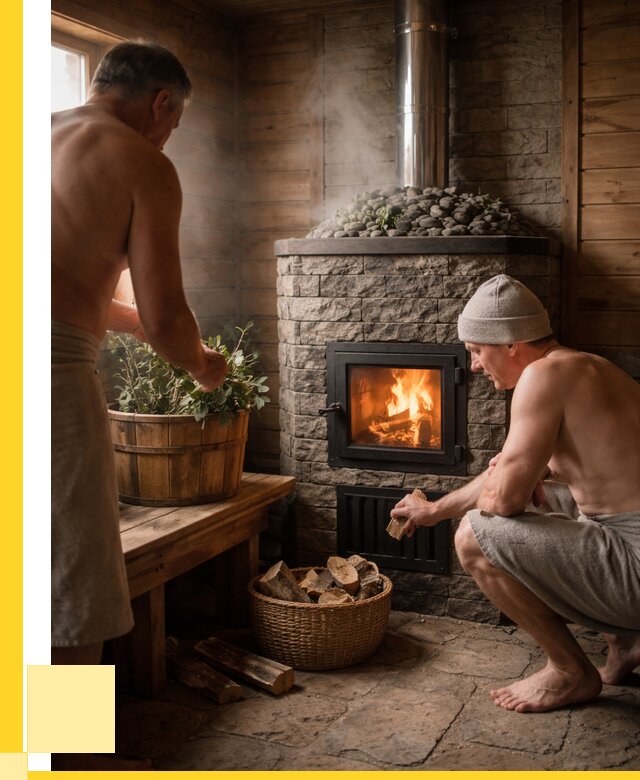 Банные печи под ключ в Пушкине от 46679 р. | ЭриданПшк кирпичная