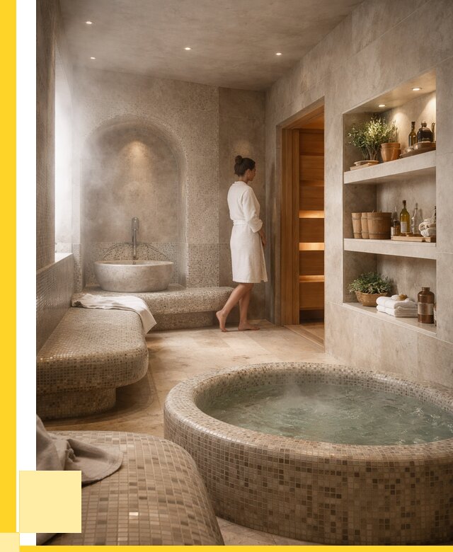 Строительство бани с хамамом в Пушкине от 777975 р. | ЭриданПшк