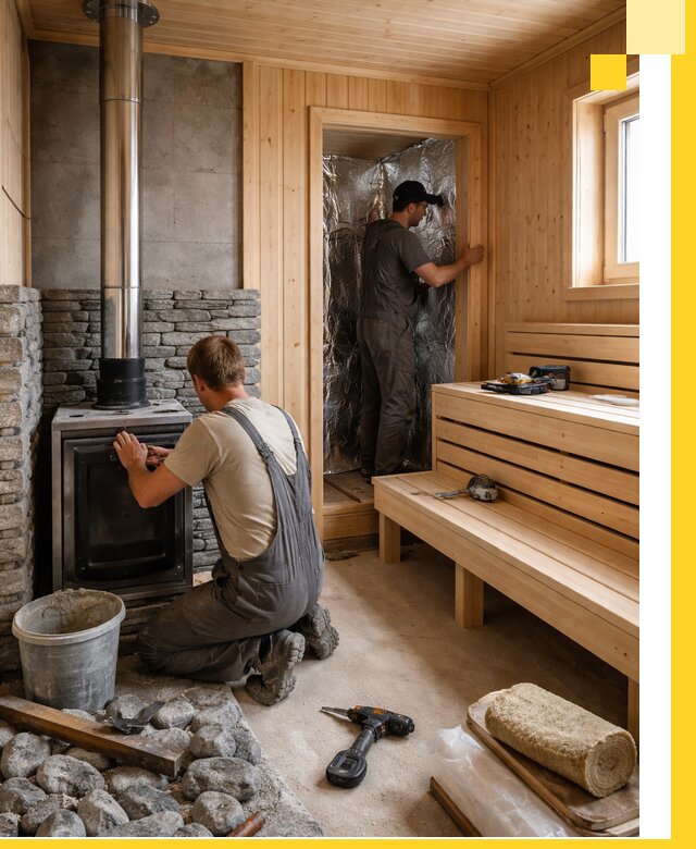 Строительство и изготовление бань под ключ в Пушкине