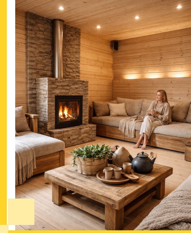 Проект бани с комнатой отдыха в Пушкине от 36306 р. | ЭриданПшк