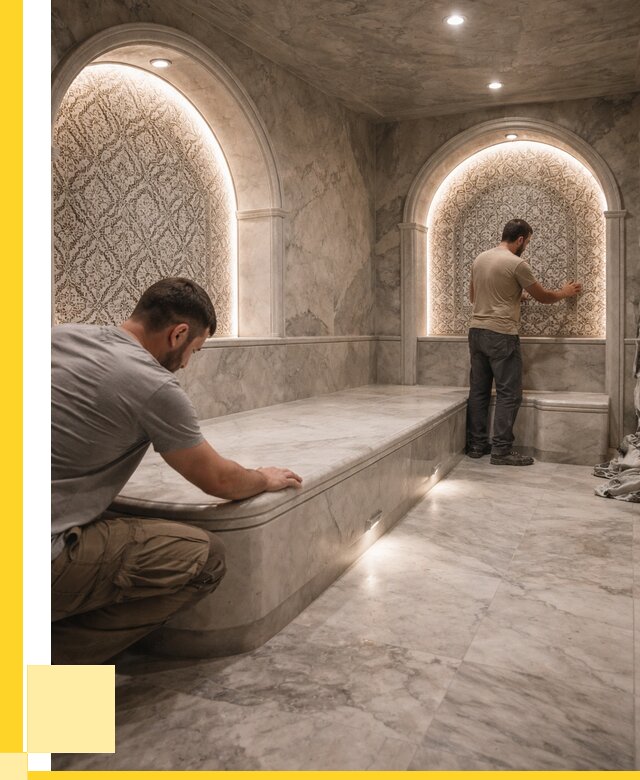 Турецкие бани под ключ в Пушкине от 259325 р. | ЭриданПшк