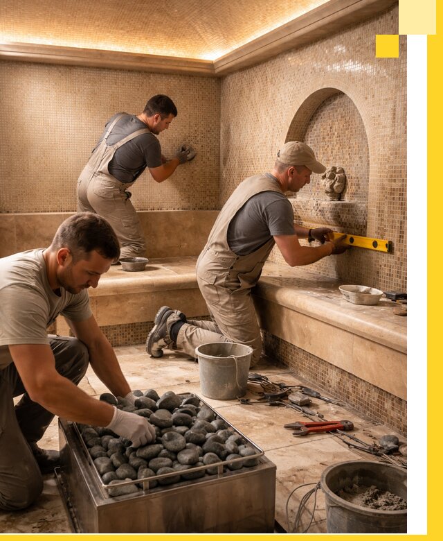 Проектирование и строительство хамама и сауны в Пушкине