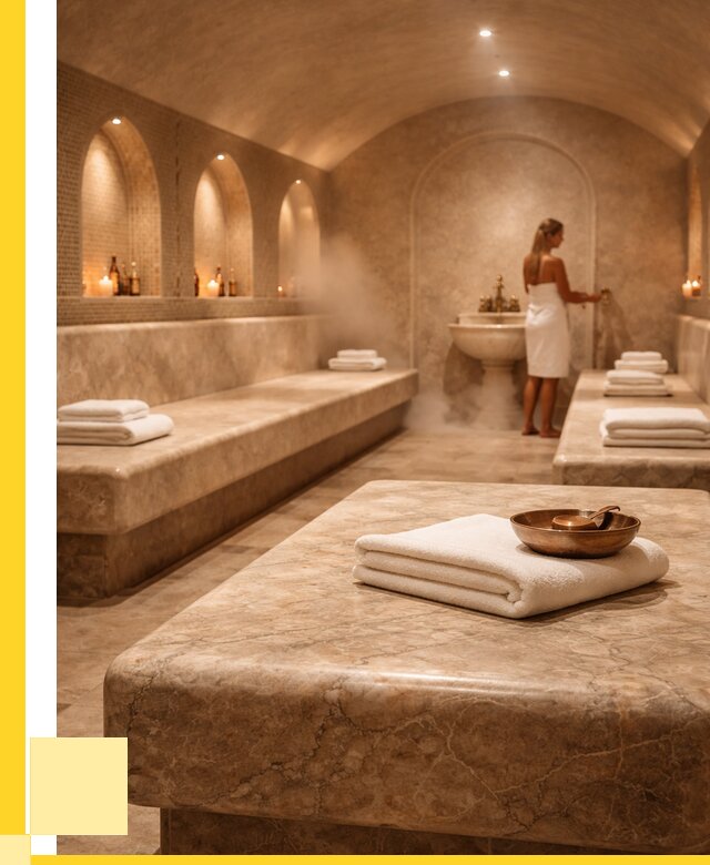 Лежаки для хамама в Пушкине под ключ от 36306 р. | ЭриданПшк